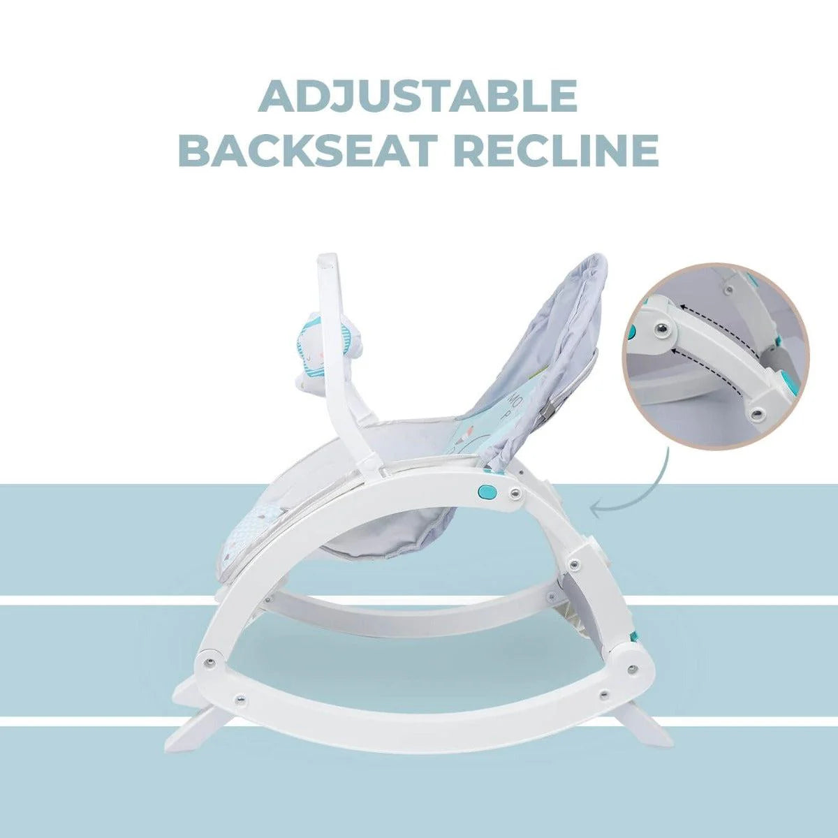 Baby Rocker Bouncer - Pink | uSmile.toys www.usmile.toys